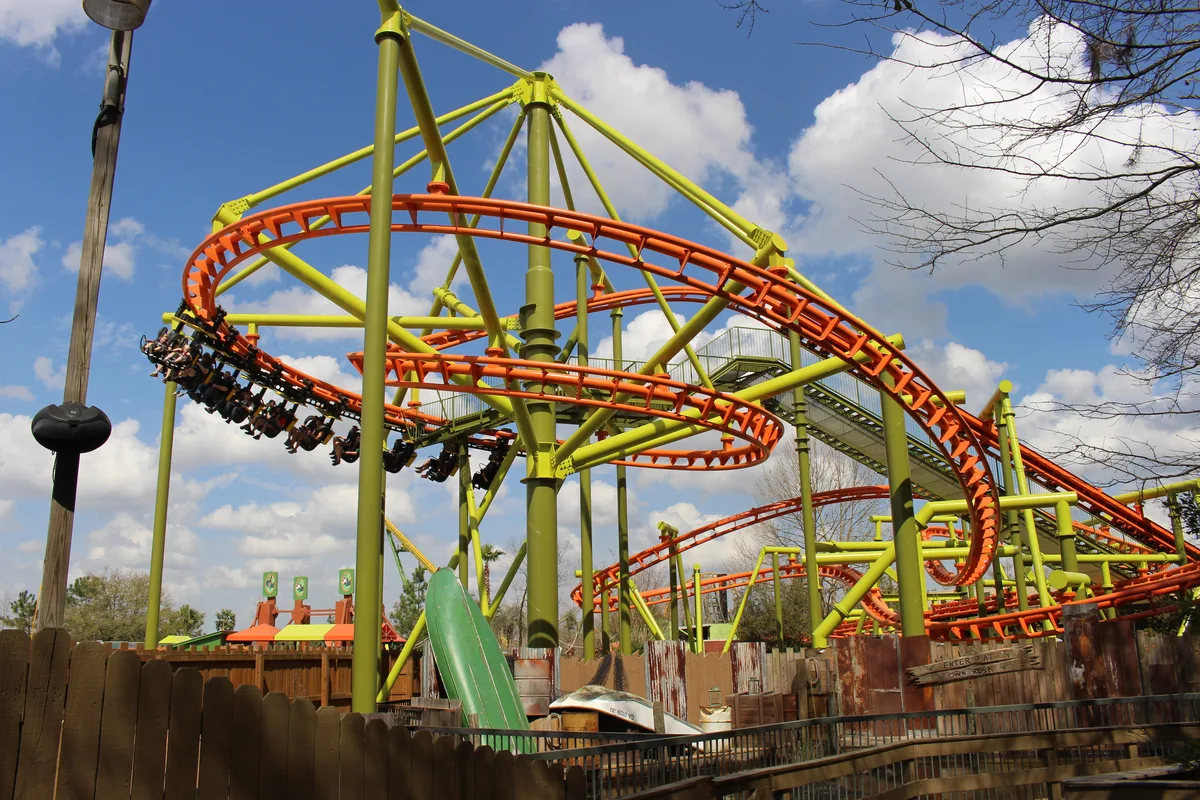 Rides at Wild Adventures Theme Park